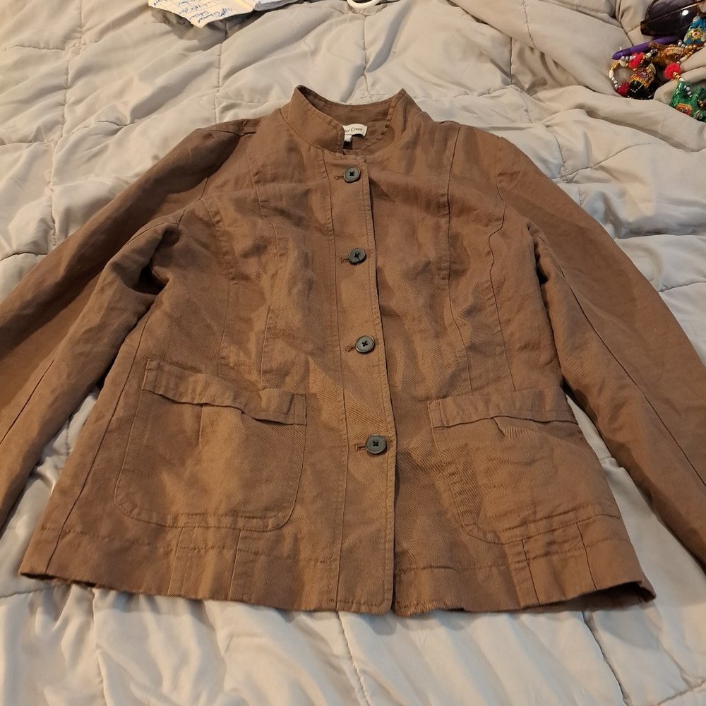 Coldwater creek brown blazer